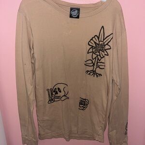 Santa Cruz Skateboards Beige Tee